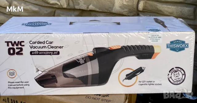 Нова запечатана ! ThisWorx Car Vacuum Cleaner 2.0 - Мини преносима ръчна прахосмукачка, снимка 6 - Прахосмукачки - 48833380