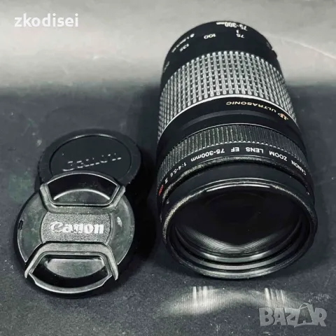 Обектив CANON - 75-300mm, снимка 1 - Обективи и филтри - 49180221