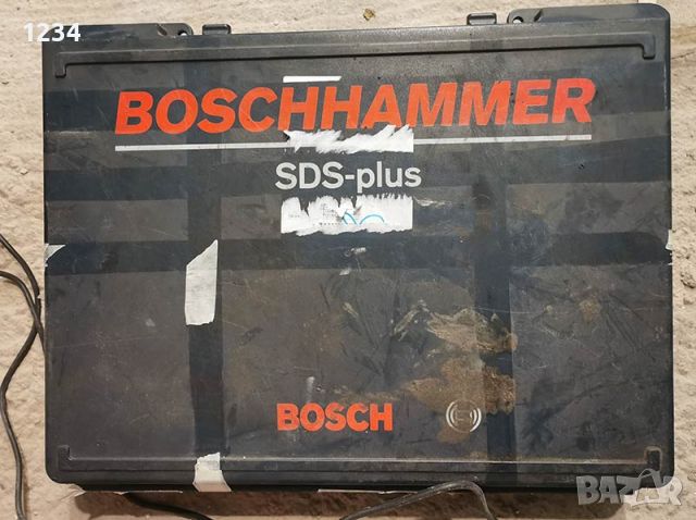 Акумулаторен SDS перфоратор BOSCH GBH 24 със зарядно и 3 батерии, снимка 7 - Други инструменти - 46464471