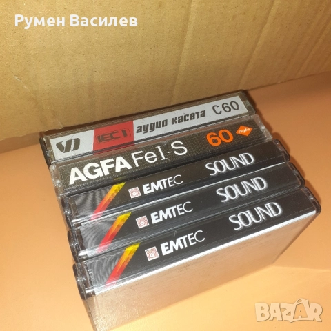 аудиокасети BASF, EMTEC, AGFA, снимка 2 - Аудио касети - 52123688