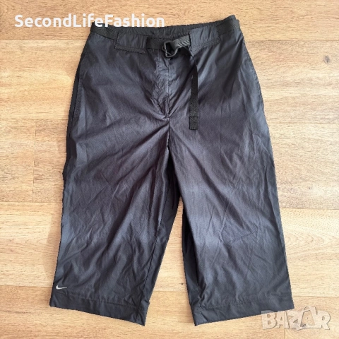 Nike дамски 3/4 панталон спортен размер S черен