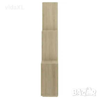 vidaXL Стенен кубичен рафт, дъб сонома, 78x15x93 см, инженерно дърво(SKU:807172), снимка 4 - Други - 49208149