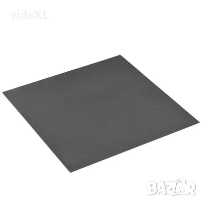 vidaXL Самозалепващи подови дъски от PVC, 5,11 м², черен мрамор（SKU:144870）, снимка 6 - Други - 49122615