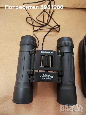 Бинокъл TASCO 10*25, снимка 3 - Оборудване и аксесоари за оръжия - 50718765