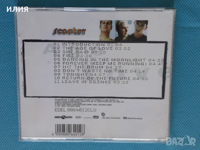 Scooter – 1997 - Age Of Love(Trance,Progressive House,Eurodance), снимка 7 - CD дискове - 47244523