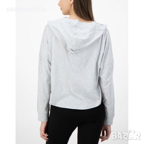 PUMA Modern Sports Cover Up Sweatshirt Grey, снимка 2 - Спортни екипи - 46684933