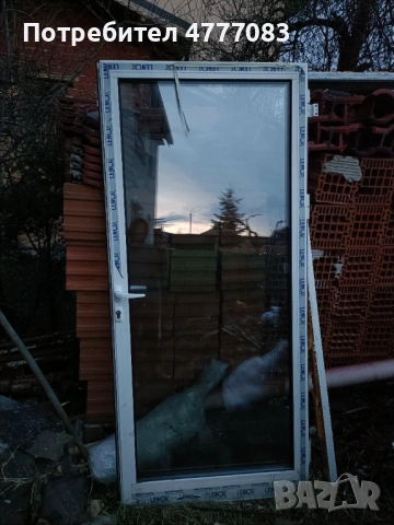 Външна стъклена врата, снимка 2 - Входни врати - 53969054