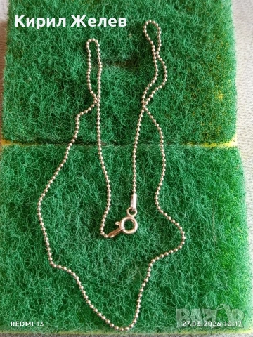 Сребърен синджир много красив стилен дизайн 51763