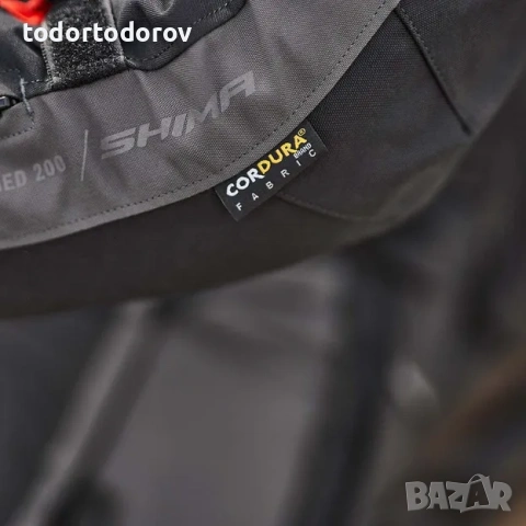 Мъжко трислойно ендуро мото яке за мотоциклет SHIMA HERO 2.0 Black , снимка 7 - Аксесоари и консумативи - 53168901
