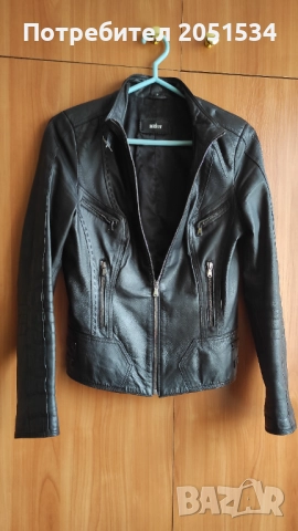 Дамско кожено яке естествена кожа, снимка 3 - Якета - 52100084
