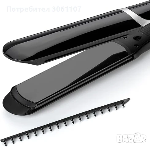 Преса за коса BaByliss ST397E Sleek Control Wide, Tourmaline-Ceramic, снимка 4 - Други - 50453739