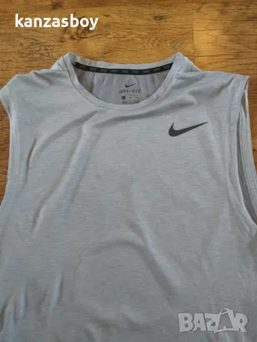 Nike TANK MUSCLE HPR DRY - страхотен мъжки потник ХЛ, снимка 2 - Тениски - 47539820