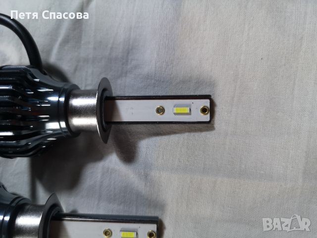 Комплект 2бр. Led Крушки H1, 8000k, Ice Blue, снимка 5 - Аксесоари и консумативи - 45324582