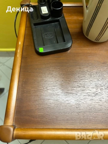 Ретро дървена маса/ шкаф на колелца , снимка 8 - Шкафове - 50969647