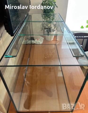 НОВ аквариум 100/40/45(180л), снимка 2 - Аквариуми - 53921797