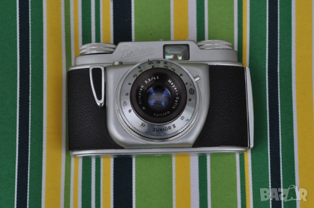 Фотоапарат Beirette Junior II Meyer-Optik Trioplan 3.5/45mm, снимка 1 - Фотоапарати - 45045782
