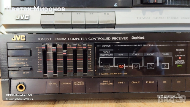 ресивър и дек JVC, снимка 3 - Декове - 53824302