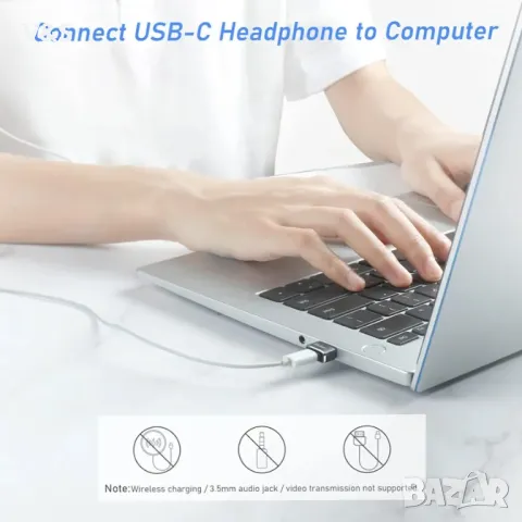 Blukar USB C адаптер от женски към мъжки, [опаковка от 3]  , снимка 5 - USB Flash памети - 47841473