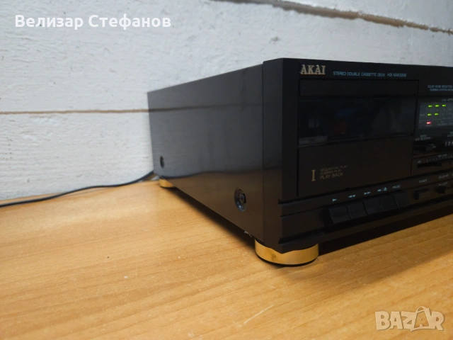 🎵 Akai HX-M459W – Стерео двоен касетофон (Double Cassette Deck) , снимка 4 - Декове - 53689113