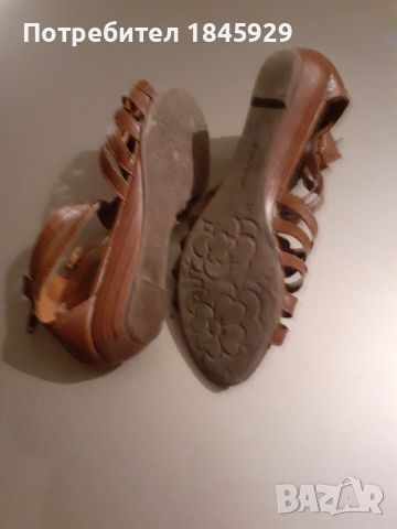 Дамски сандали от естествена кожа, снимка 7 - Сандали - 46286261