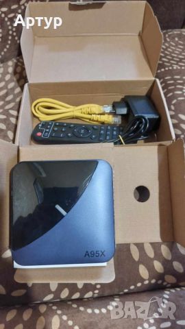Android tv box  A95X F3  4 gb ram, 32 gb, снимка 1