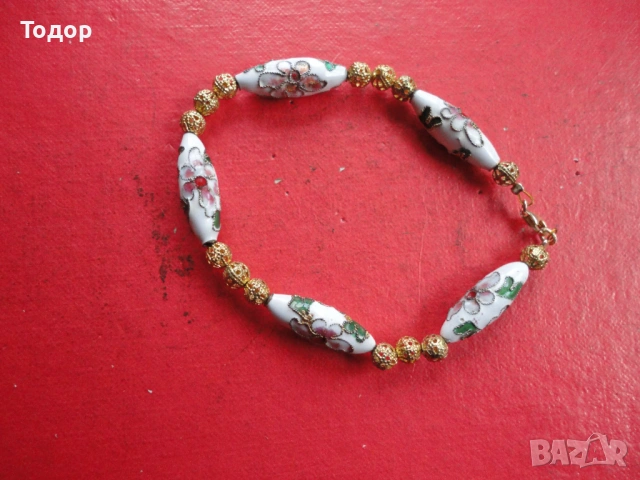 Луксозна позлатена сребърна гривна 925, снимка 5 - Гривни - 53300307