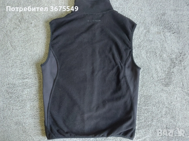 Флийс елек Mammut Fleece Vest - размер M, снимка 6 - Спортни дрехи, екипи - 52292830