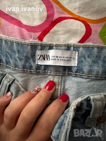 Дънки Zara размер 34, 36 и 38, снимка 5 - Дънки - 45670157