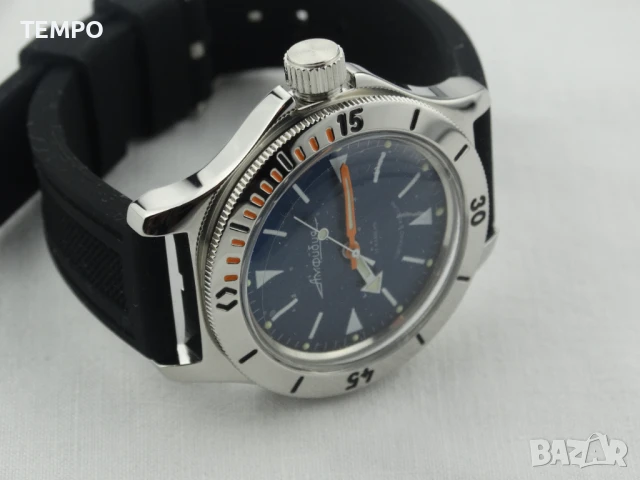 ВОСТОК АМФИБИЯ АВТОМАТИЧЕН ref: 12041Г, снимка 5 - Мъжки - 51335507