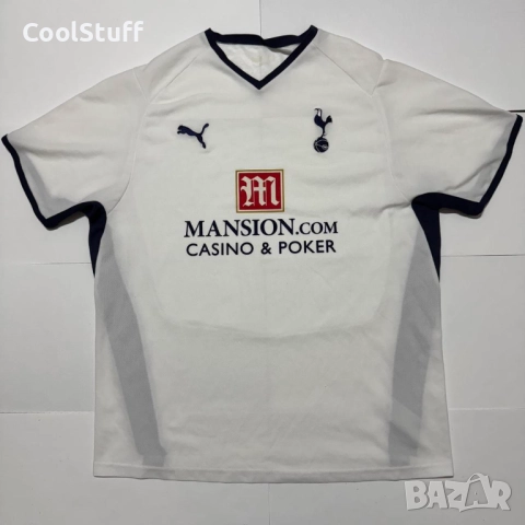 Puma Tottenham Hotspur 2008/09 Тотнъм Хотспър Ретро Футболна Тениска Размер XL