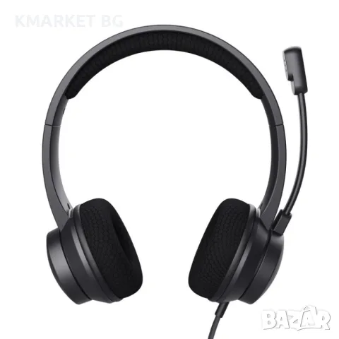 TRUST Ayda USB-ENC PC Headset Слушалки, снимка 3 - Слушалки и портативни колонки - 48615716