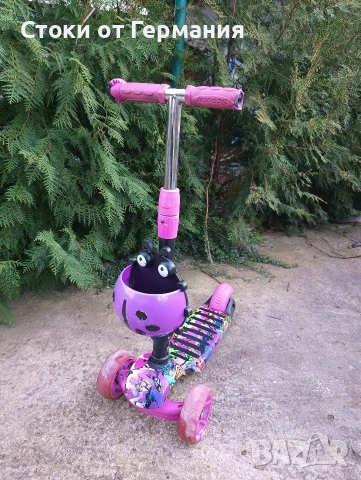Детска тротинетка лилава