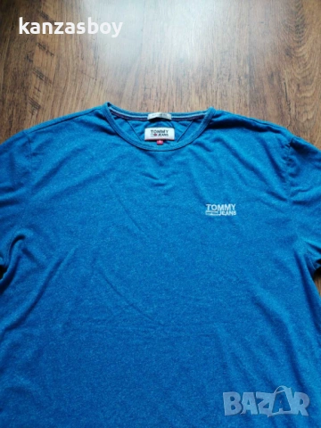 Tommy Hilfiger - страхотна мъжка тениска S, снимка 5 - Тениски - 53965472