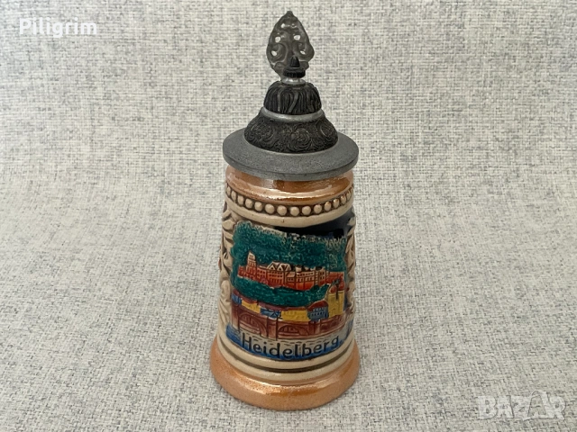 Халба за бира Heidelberg . Произведено в Германия., снимка 2 - Колекции - 53837650