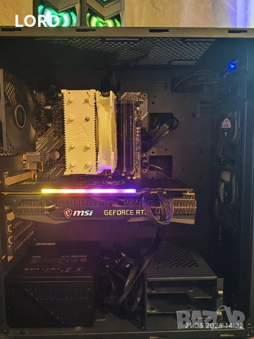 Геймърски Ryzen 5 5600X, RTX 3070 8GB, RAM 32GB DDR4 3200, SSD 512GB NVME