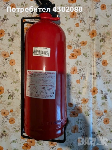 Продава се нов пожарогасител заверен до края на 2025 година,марка Торнадо!, снимка 2 - Аксесоари и консумативи - 51067368