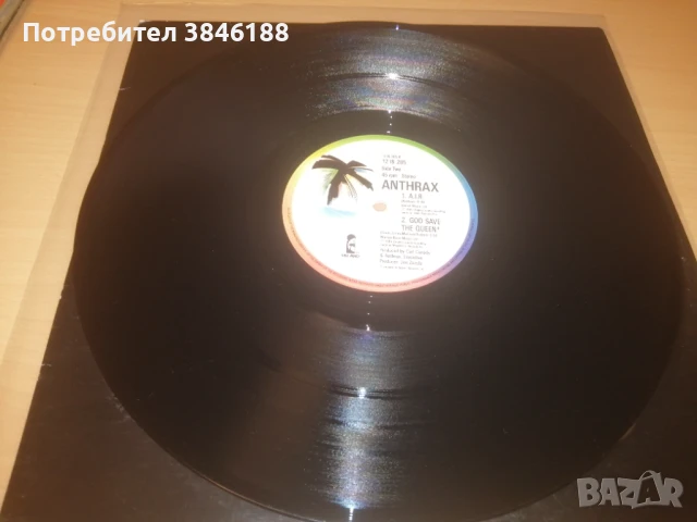 Anthrax 12" Vinyl - Madhouse - Island Records, снимка 1