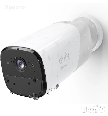 НОВО! Безжична система за видеонаблюдение eufy Cam 2 Pro Security, 2K резолюция, 4MP, IP67, Nightv, снимка 5 - Комплекти за видеонаблюдение - 52808796