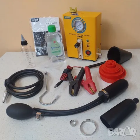 Машина за откриване на утечки с пушек | Димогенератор за автодиагностика, снимка 7 - Други машини и части - 50410586