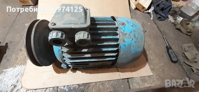 2 бр.ел.двигател и вал от циркуляр