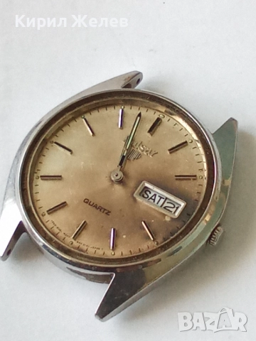 Механизъм с циферблат от стар ръчен часовник 52138, снимка 2 - Мъжки - 52272991