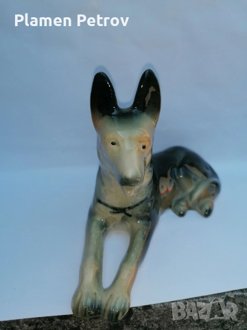 2 дървени фигури, Сталин снимки и куче , снимка 11 - Антикварни и старинни предмети - 35418288