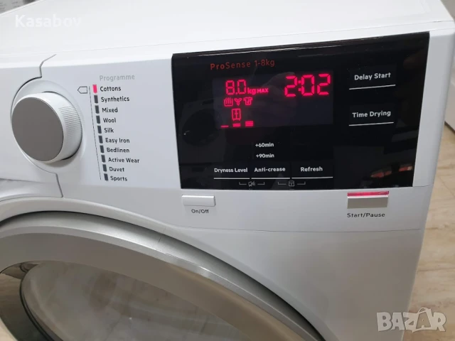 AEG Lavatherm Сушилня с Термопомпа 12м Гаранция, снимка 3 - Сушилни - 50572905