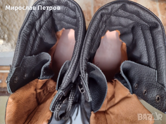 обувки от естествена кожа, снимка 3 - Мъжки боти - 53700684