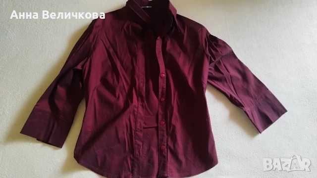 Продавам дамски ризи къс и дълъг ръкав по 7 лв, снимка 6 - Тениски - 51407441