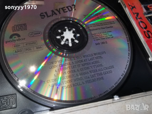 SLAYED? CD 0502261515, снимка 13 - CD дискове - 53369832