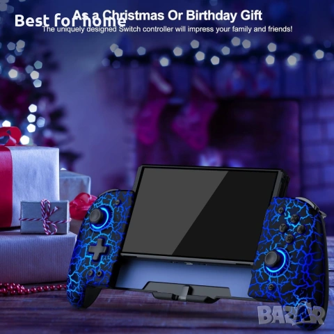 Gammeefy Switch контролер за Nintendo Switch/Switch OLED, снимка 8 - Аксесоари - 54037139