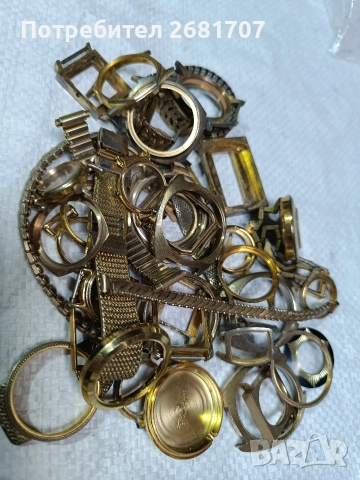 корпуси от позлатени часовници , снимка 2 - Мъжки - 52944795