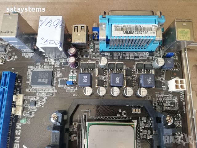 Дънна платка Asus M2N68-AM PLUS Socket AM3 +CPU, снимка 7 - Дънни платки - 46521197