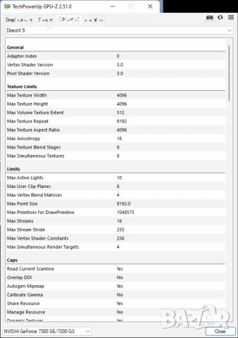 Видео карта NVidia GeForce Asus EN7200 GS 256MB GDDR2 64bit PCI-E, снимка 13 - Видеокарти - 45669810